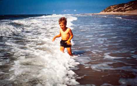 Jylland_Danmark_strandlek