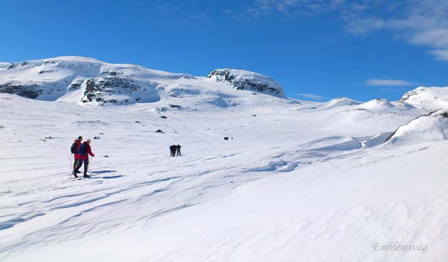 Finse_Hardangerjokulen_mot_Appelsinhytten_2013