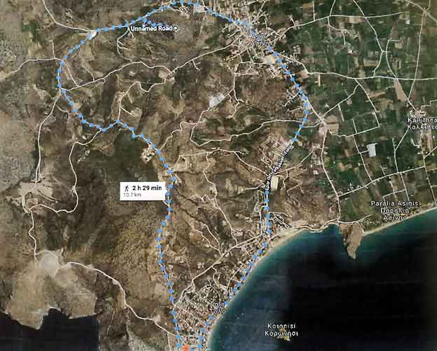 Hellas_profeten-Elias-kirken_kart