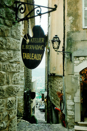 Frankrike_St_Paul_de_Vence_bygate