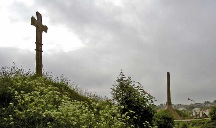 Lindesnes_Nordkapp_Haugesund_Krosshaugen_og_Haraldshaugen