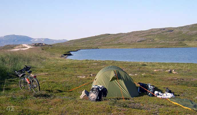 Lindesnes_Nordkapp_leir_ved_Snefjord