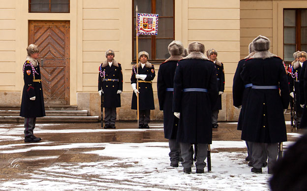 Praha_slott_vaktavlosning