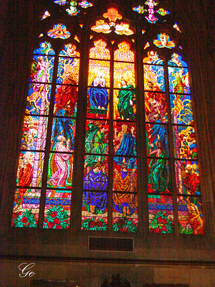 Praha_Praha-slott_St-Vitus-kirken