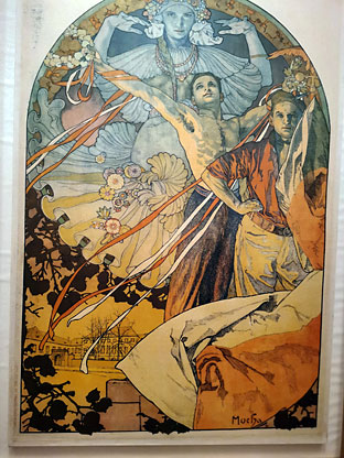 Praha_Muchamuseet_maleri_Sokol-festval