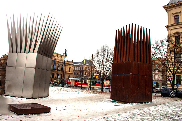 Praha_minnesmerke_Jan-Palach