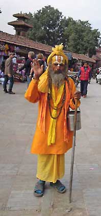 Nepal_Kathmandu_munk_ved_Durbar_Square