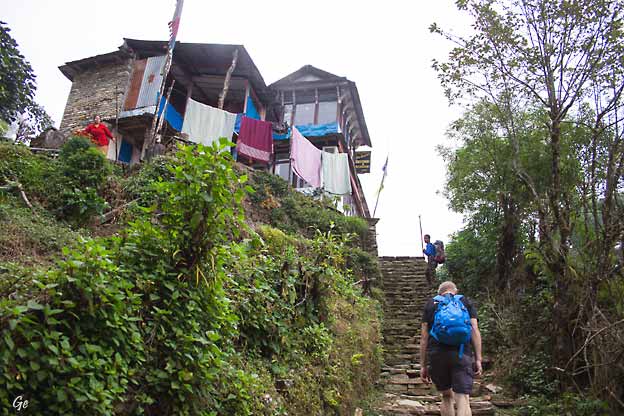 Nepal_trekking_Pothana_nesten_framme