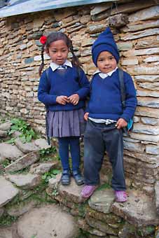 Nepal_trekking_Ghandruk