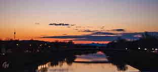 Firenze, solnedgang