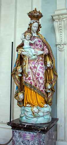 Roma_Palatin_Chiesa-di-Sant-Ananstasia_madonna