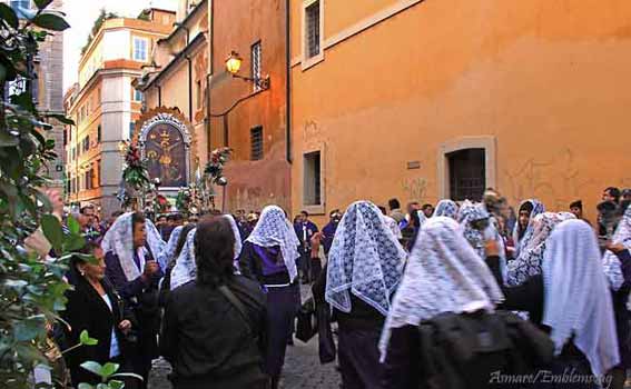 Roma_Trastevere_prosesjon