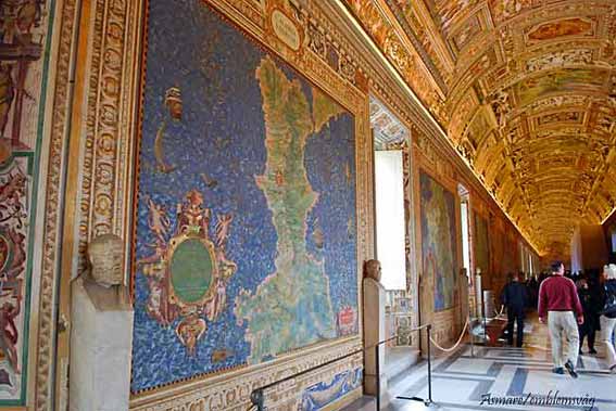 Vatikanmuseet_kartavdelingen