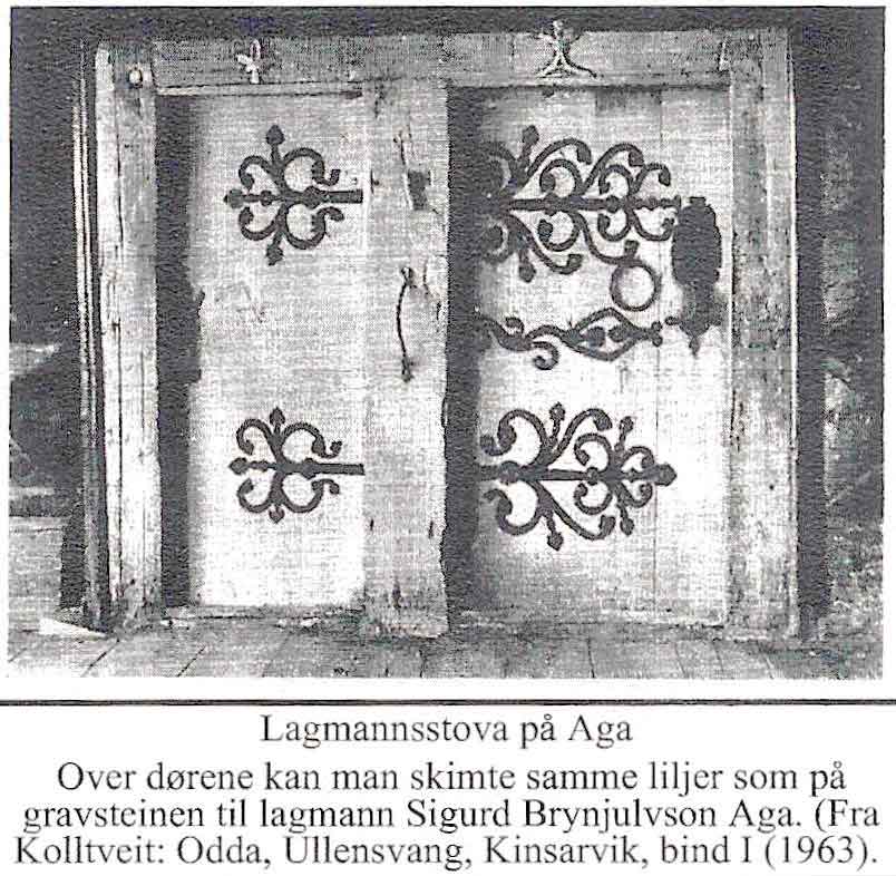 Ullensvang_Aga_door_fra_lagmannstova