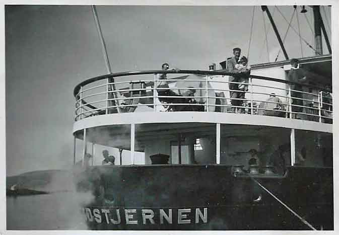 Hurtigruta_Nordstjernen_1950