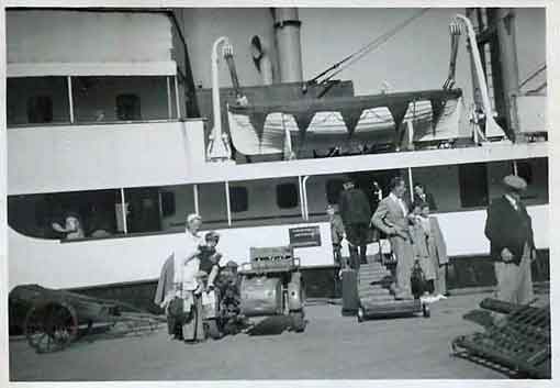 Hurtigruta_Nordstjernen_1950