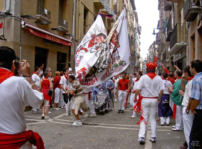 Spania_Pamplona_flagg