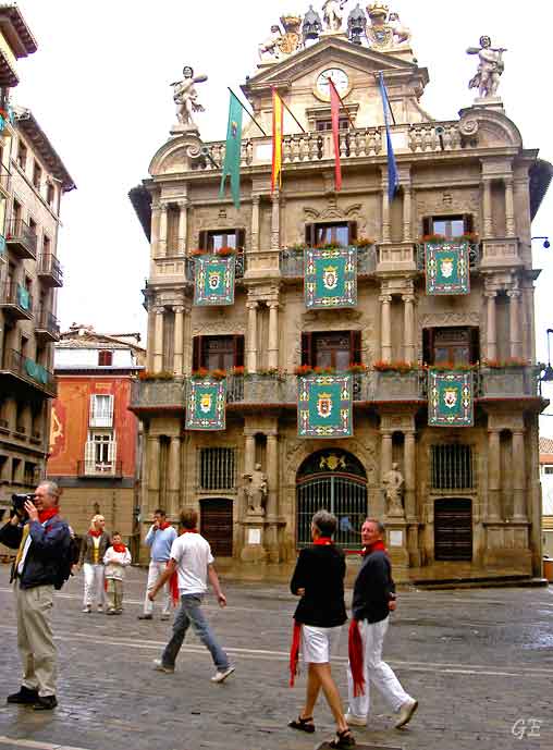 Spania_Pamplona_raadhus.