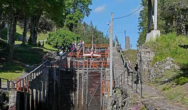 Telemarkskanalen_Vrangfoss-sluser