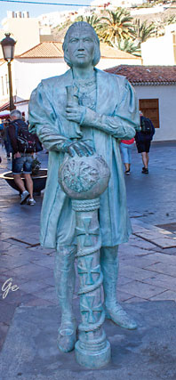 Gomera_San-Sebastina_og_Columbus