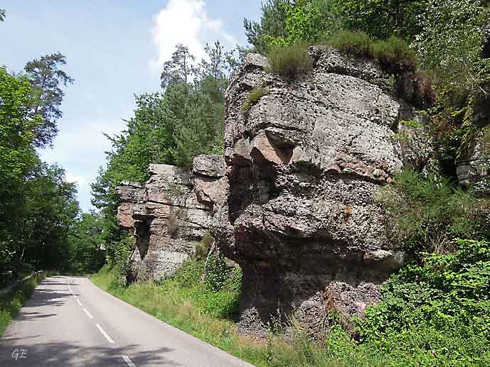 Frankrike_Archettes_fjellformasjon