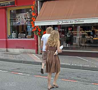 Hovedgata i Bellegarde sur
                      Valserine