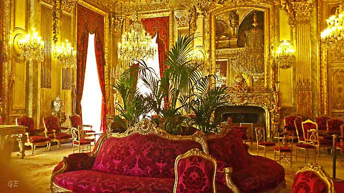 Frankrike_Paris_Louvre_Napoleons_leilighet