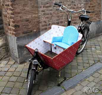 Nederland_Maastricht_sykkel_med_barnevogn