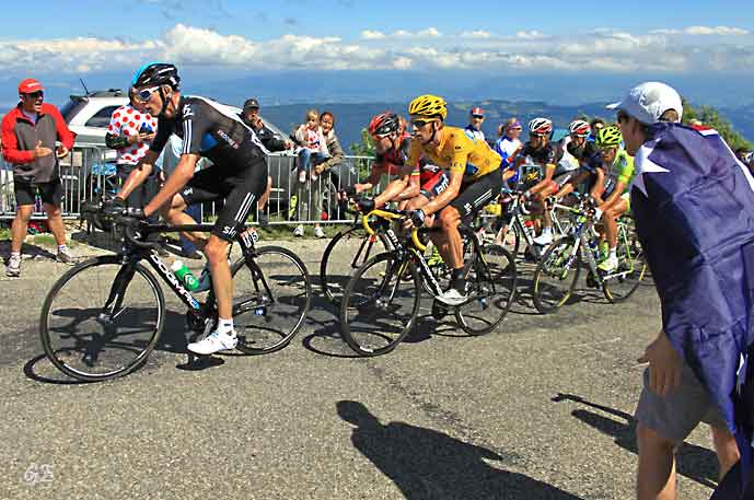 Folkeliv ved Grand Colombier