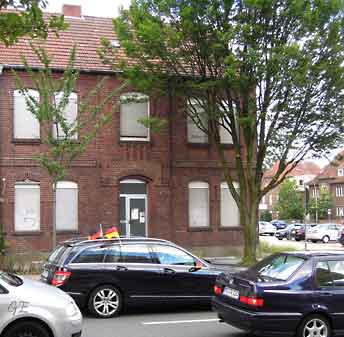 Tyskland_Hiltrup_flagg