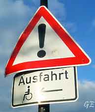 Tyskland_Hiltrup_rullestolskilt