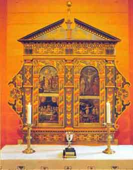 Sande_kirke_Gaular_altertavle