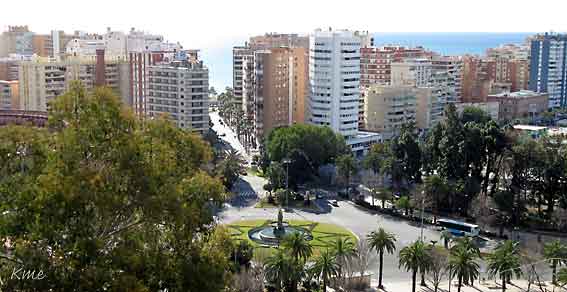 Spania_Malaga_veien_til_Gibralfaro