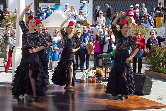 Spania_Mijas_torget_flamenco